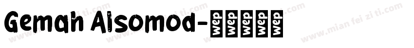 Gemah Alsomod字体转换